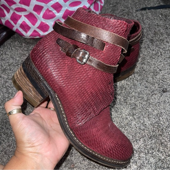 A.S. 98 Airstep Avant Garde Red Boots sz 38 - Picture 1 of 9